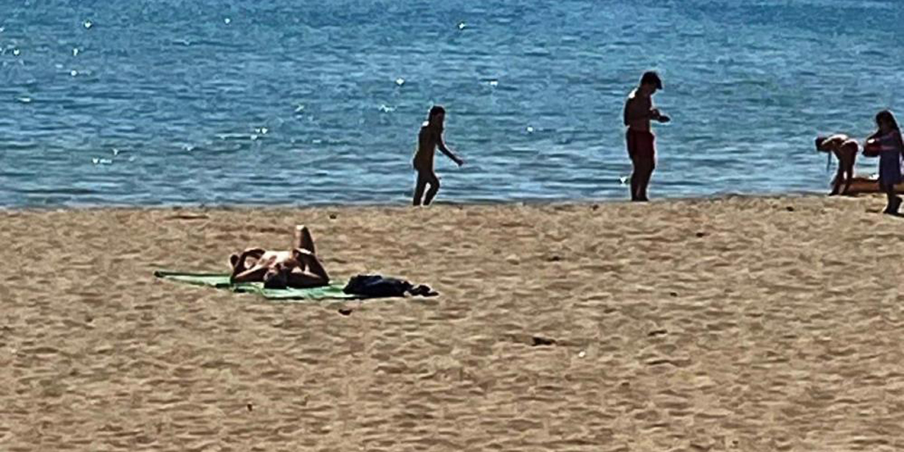 Didim’de Mart sonu deniz keyfi