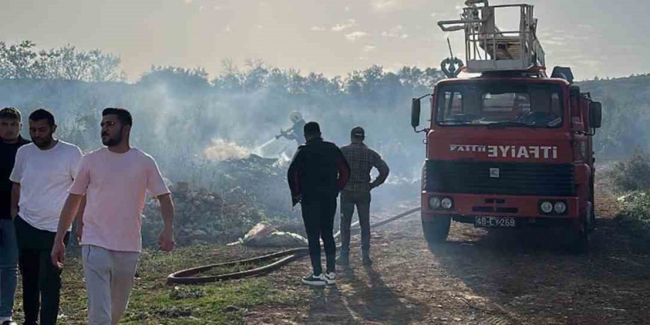 Muğla’da makilik yangını
