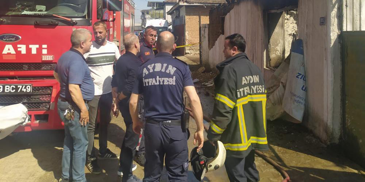 Germencik’te çıkan yangında 1 kişi hayatını kaybetti
