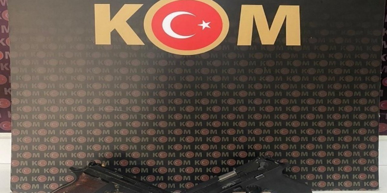 Didim’de 3 adet ruhsatsız silah ele geçirildi