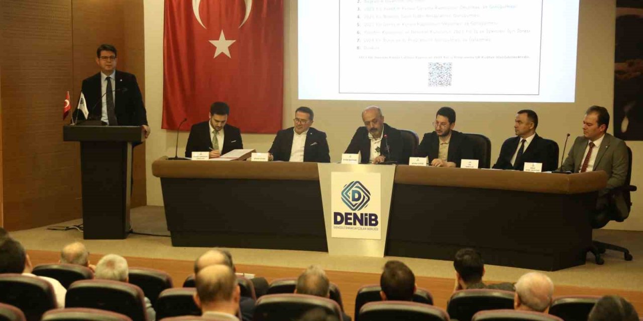 DENİB 2023 yılı olağan genel kurul toplantısını gerçekleştirdi
