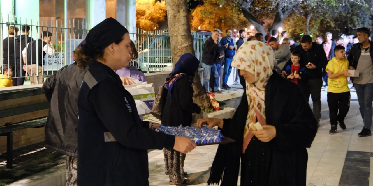 Aydın Büyükşehir, vatandaşların Kadir Gecesi’ni kutladı