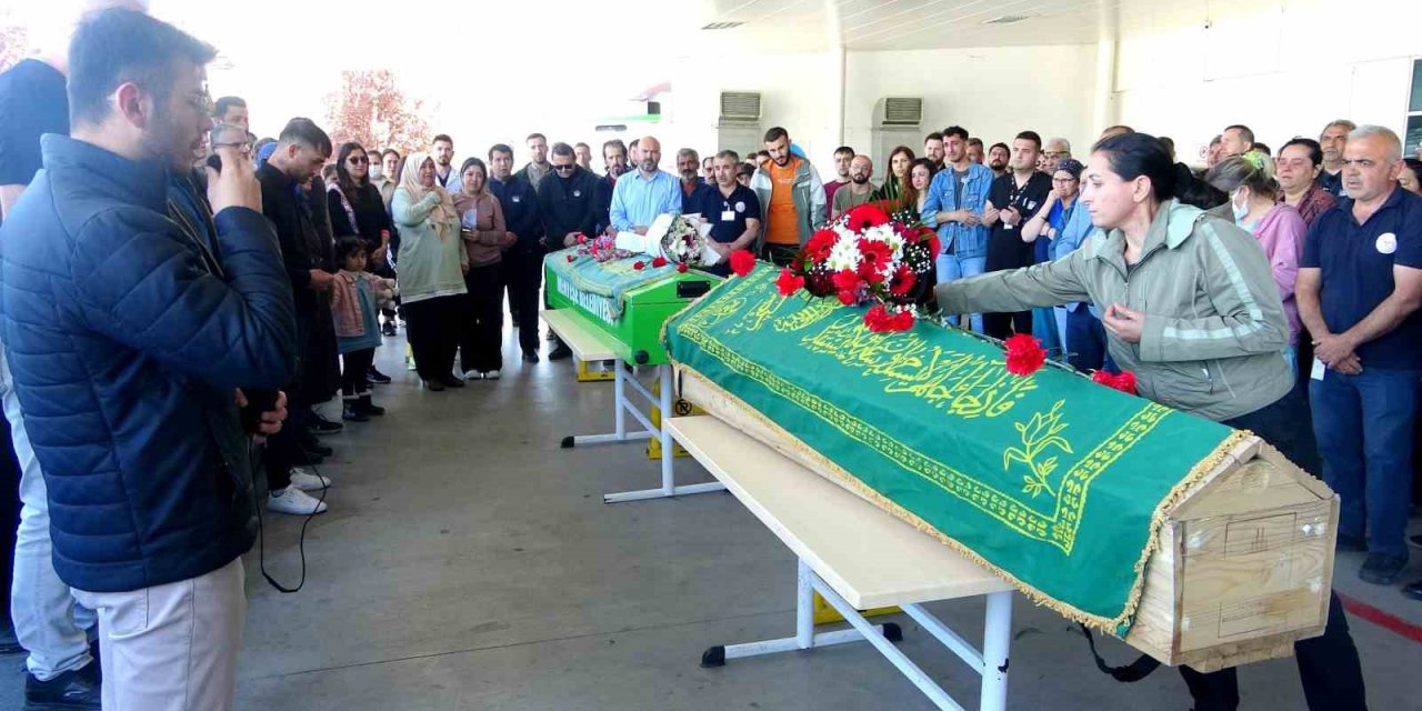 Muğla’da kazada hayatını kaybeden sekreterler memleketine uğurlandı