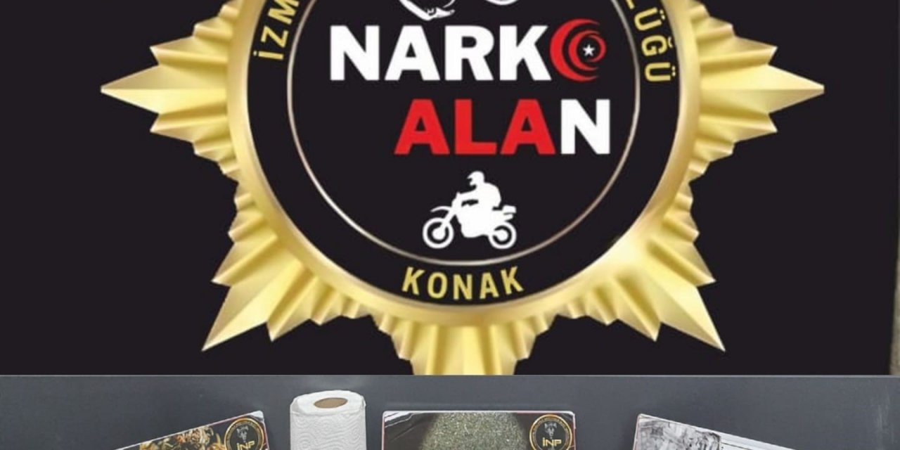 İzmir’in iki ayrı ilçesindeki uyuşturucu operasyonlarında 2 tutuklama