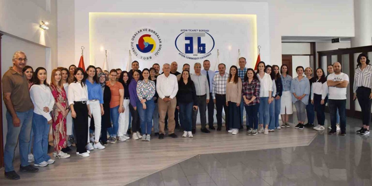 Aydın Ticaret Borsası’nda bayramlaşma merasimi gerçekleştirildi