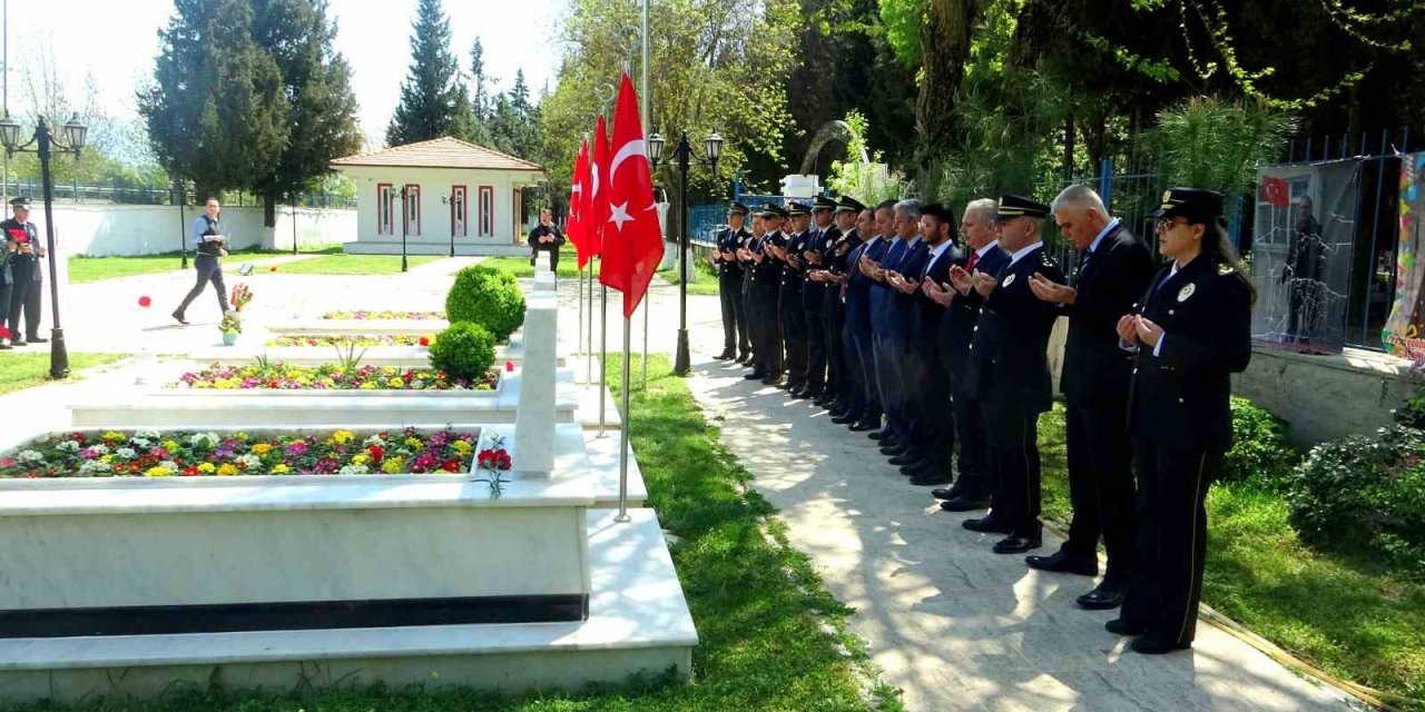 Muğla Emniyeti tşehitleri unutmadı