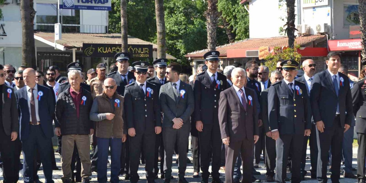 Türk Polis Teşkilatının 179. kuruluş yıldönümü Fethiye’de kutlandı