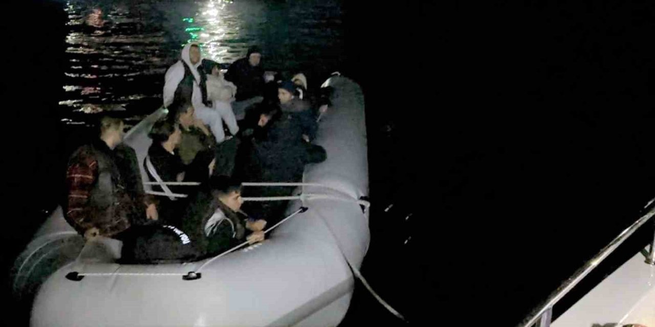 Fethiye’de 18’i çocuk 21 düzensiz göçmen yakalandı