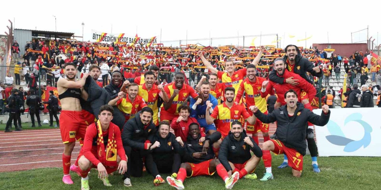 Göztepe deplasmanda lider