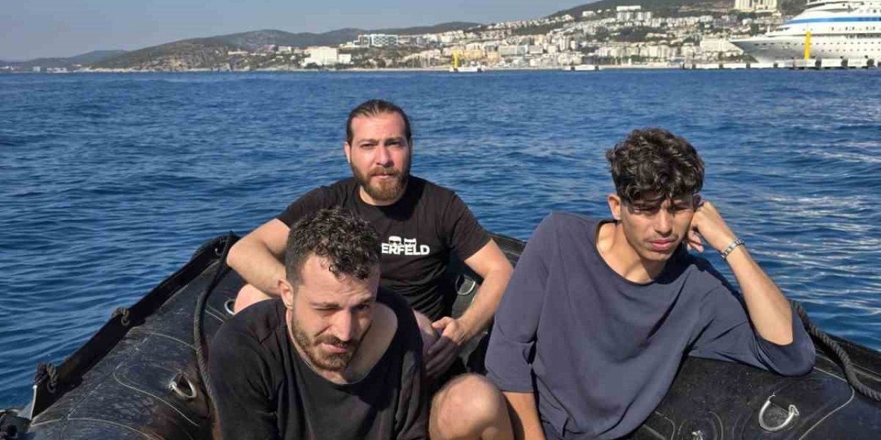 Yunanistan’a kaçarken ölümden döndüler