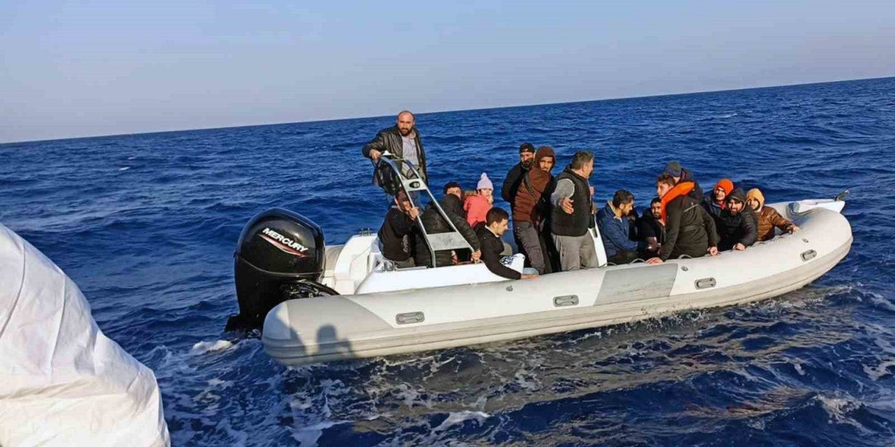 Fethiye’de 21 düzensiz göçmen yakalandı