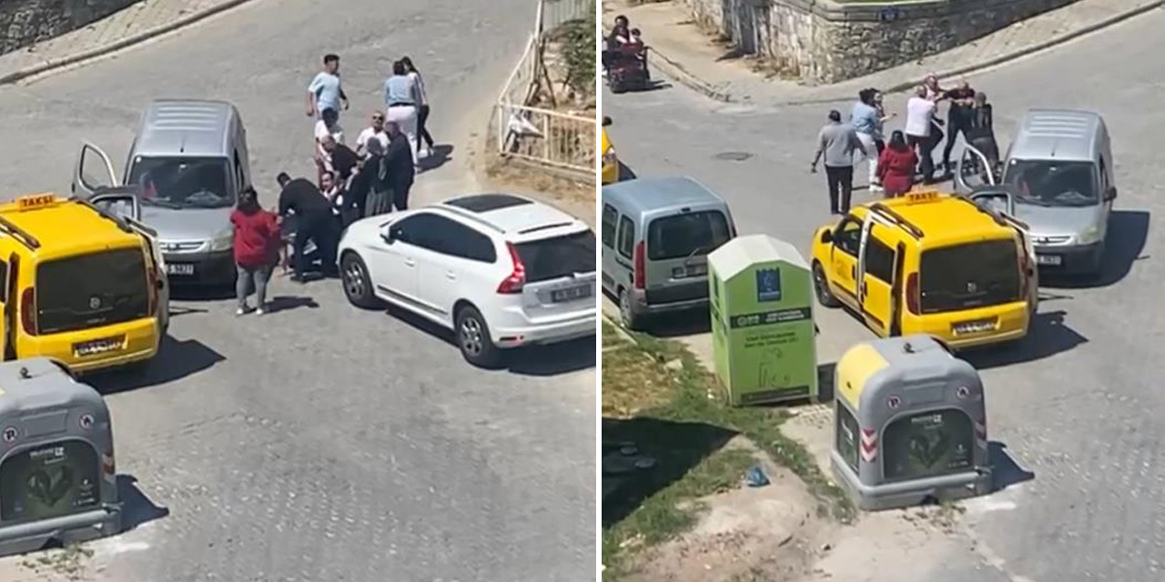 Bayramlaşmaya giderken adeta savaştılar