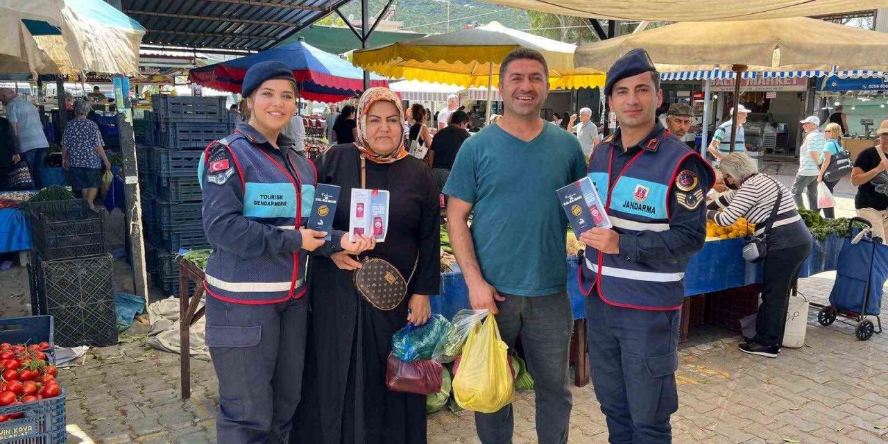 Jandarma Akbük’te bilgilendirdi