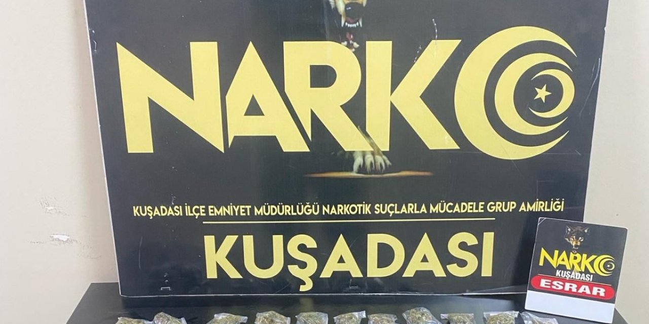 Motosikletli uyuşturucu satıcısı yakalandı