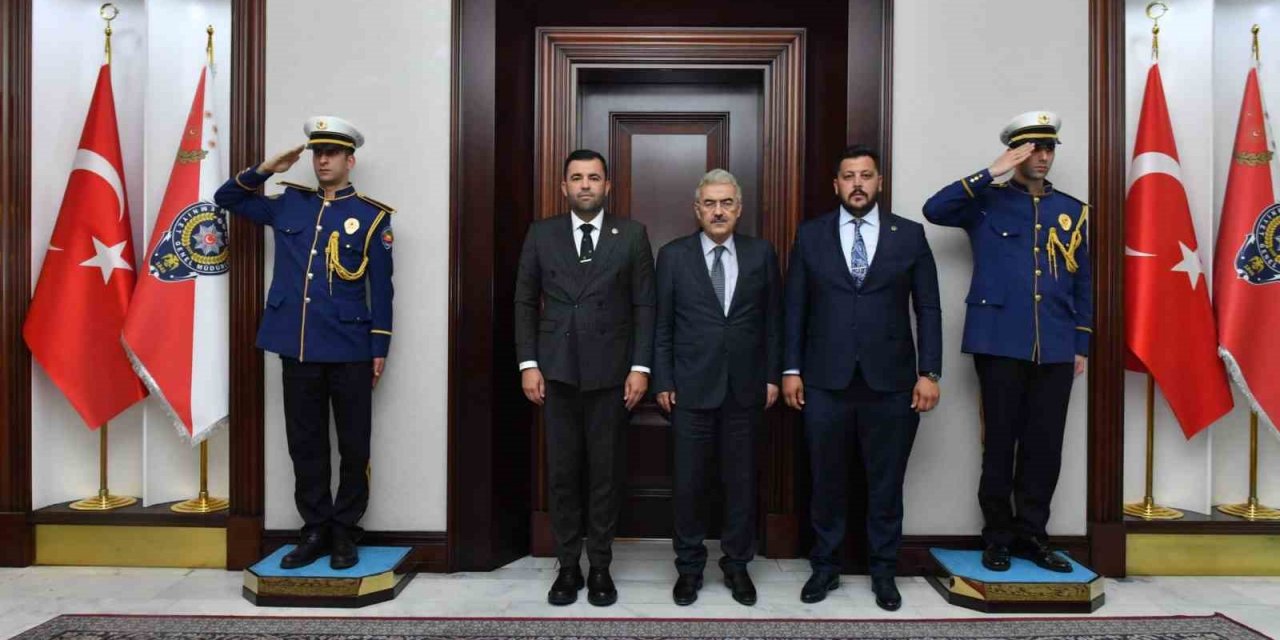 BBP Muğla İl Başkanı Aydoğan, Emniyet Genel Müdürü Ayyıldız ile görüştü