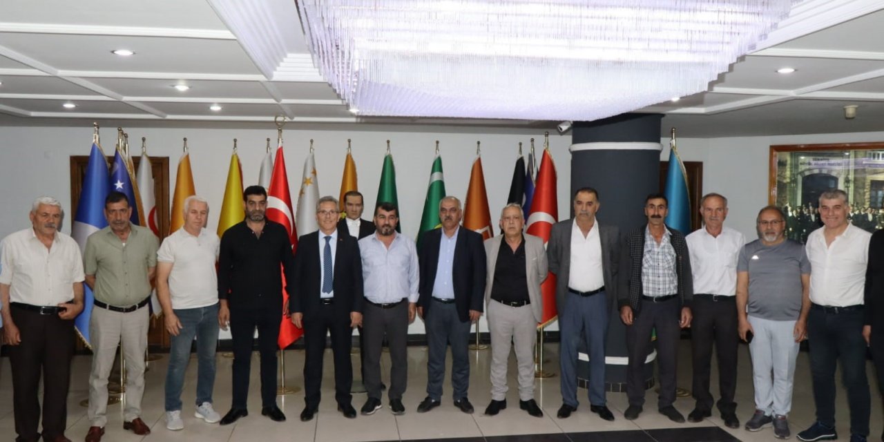 Başkan Tetik, çalışmalarını sürdürüyor