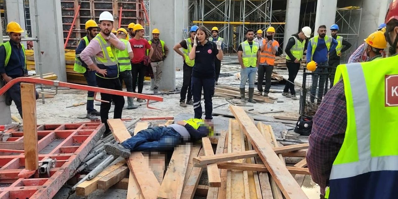 Muğla’da inşaatta çelik kalıp işçilerin üzerine düştü: 1 ölü, 1 yaralı
