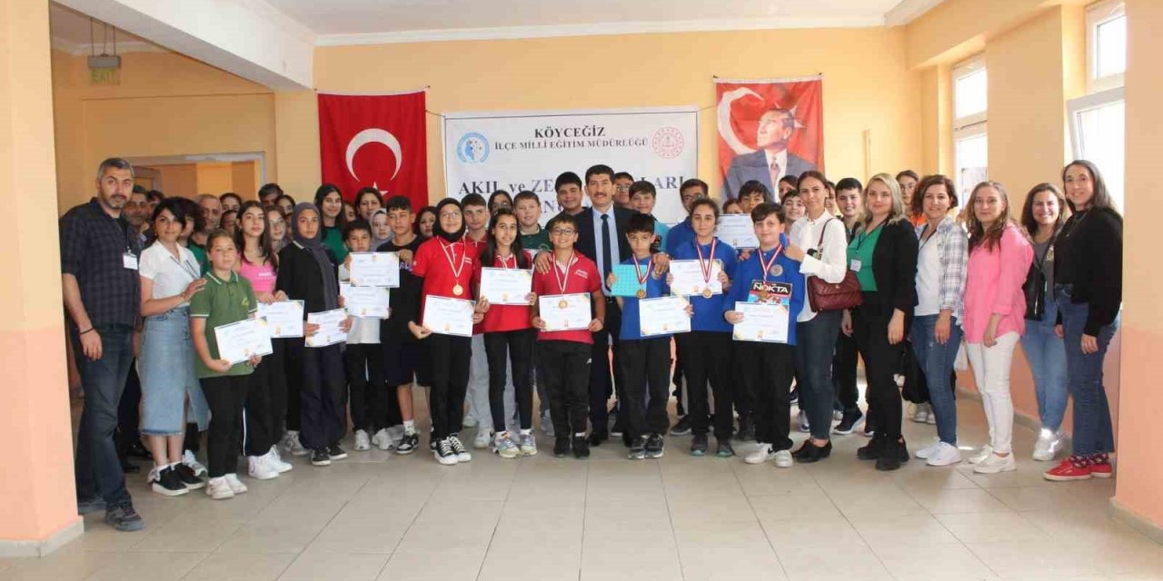 Köyceğiz’de Akıl ve Zeka Oyunları ilçe turnuvası tamamlandı