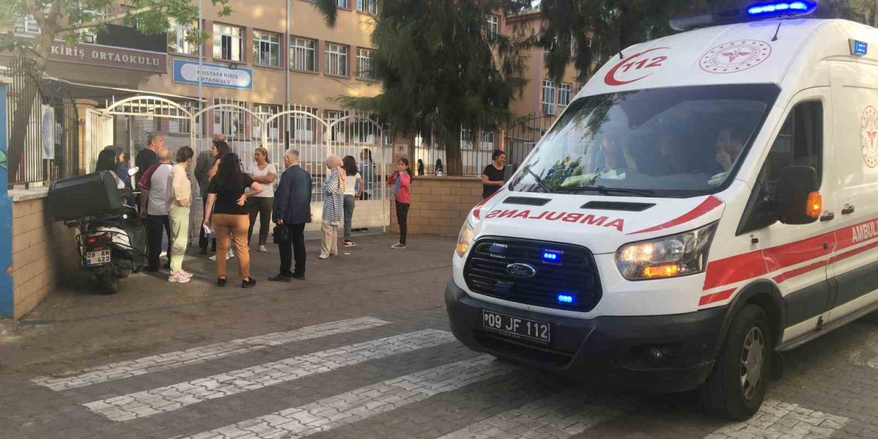 Aydın’da öğrenciler hastanelik oldu