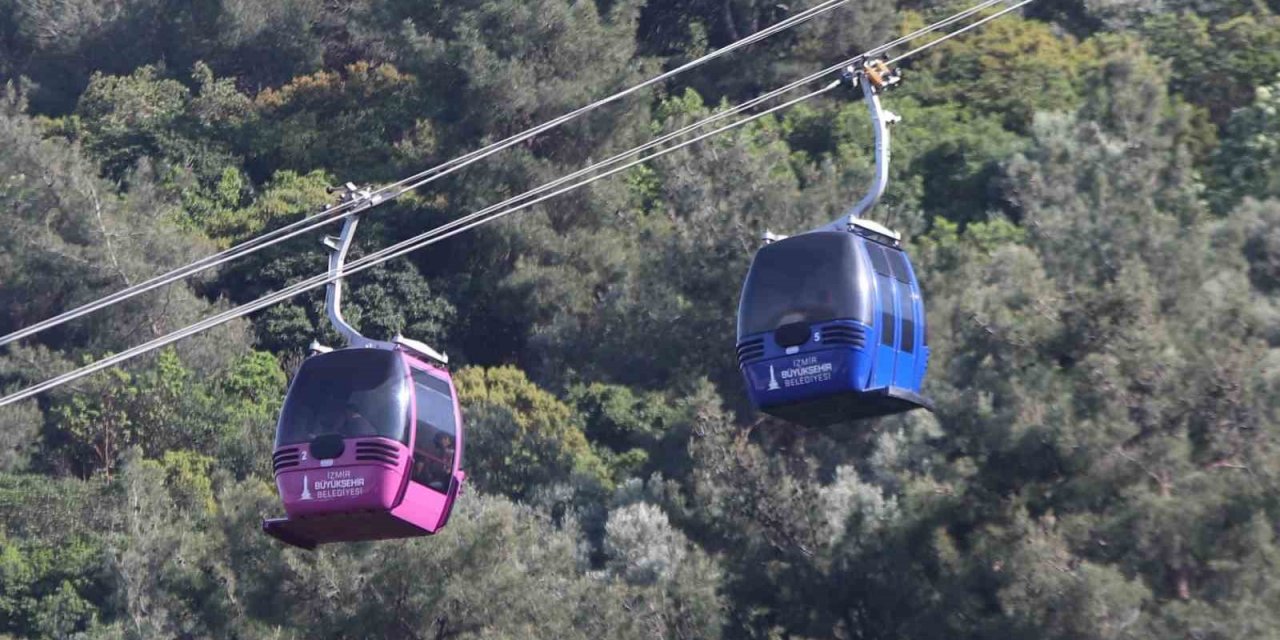 İzmirliler gönül rahatlığıyla teleferik keyfi sürecek