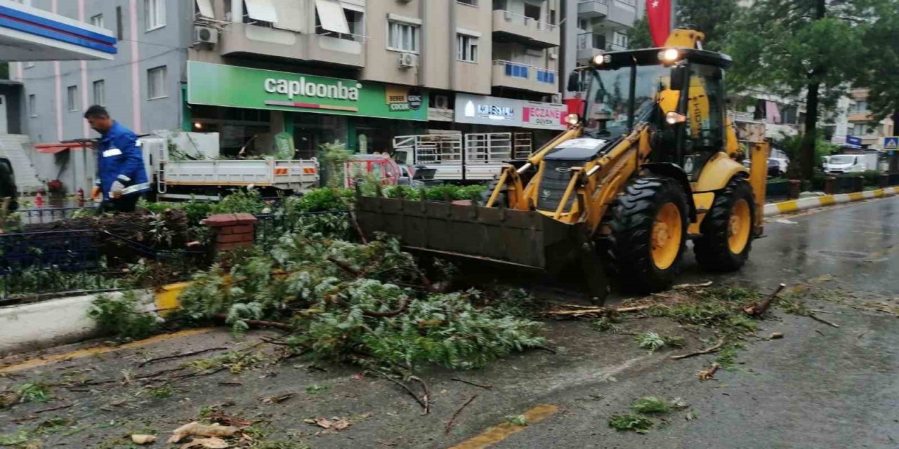 Büyükşehir ekiplerinden anında müdahale