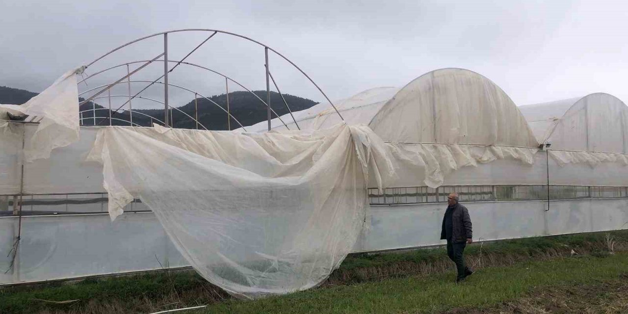 Başkan Arslan, Çameli’nde fırtınanın oluşturduğu hasarları yerinde inceledi