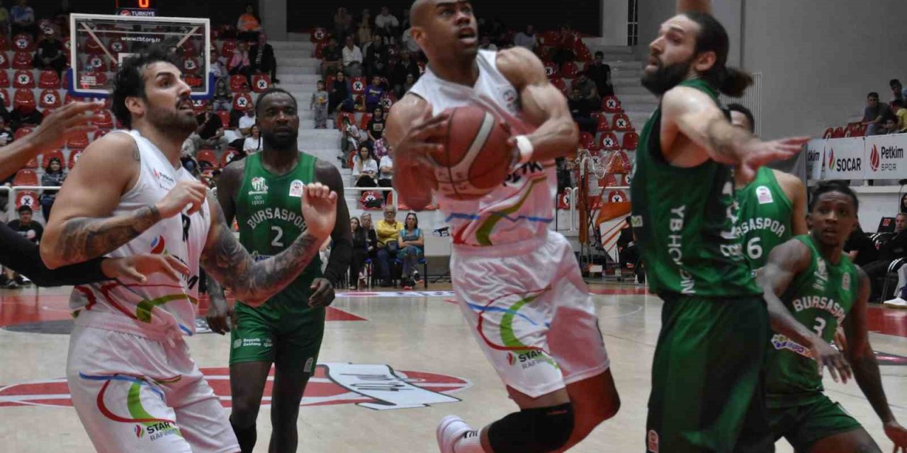 Türkiye Sigorta Basketbol Süper Ligi: Aliağa Petkimspor: 78 - Bursaspor İnfo Yatırım: 94