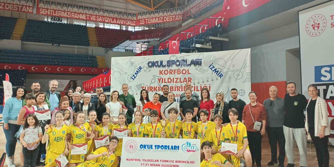 Başak Koleji Korfbol Takımı Türkiye Şampiyonu oldu