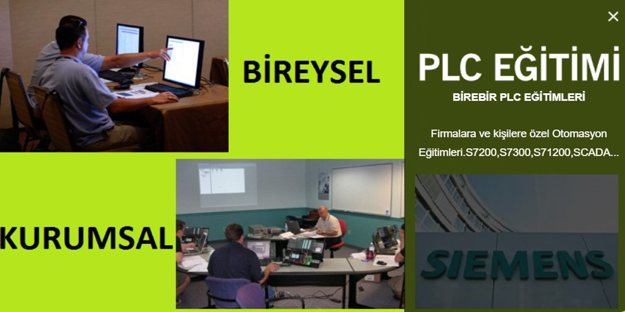 Endüstriyel Otomasyonun Temeli Plc Eğitimi