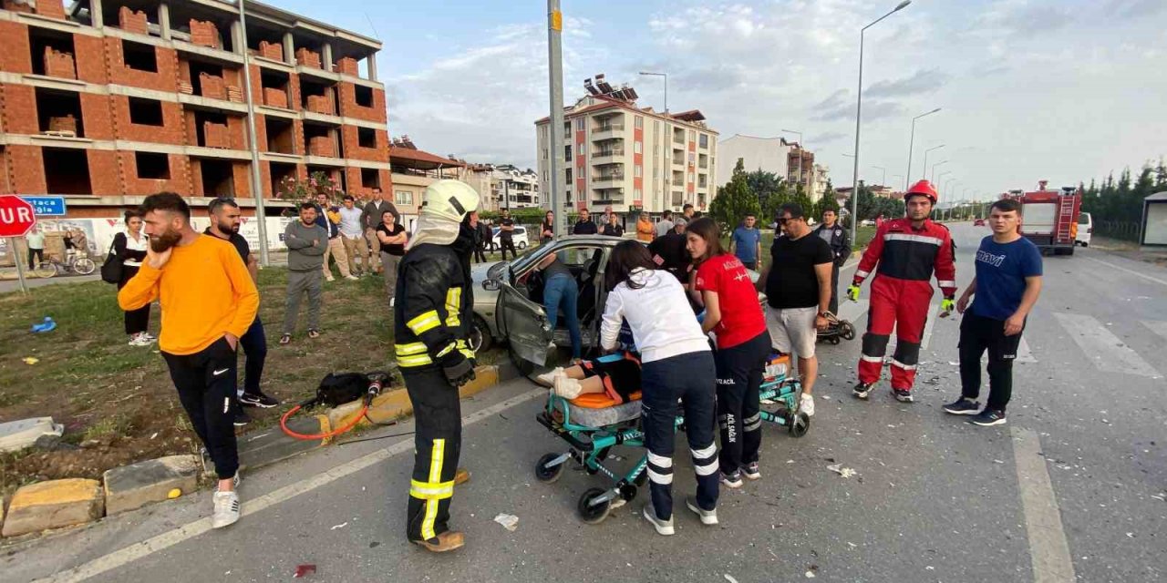 Dalaman’da kaza: 3 yaralı