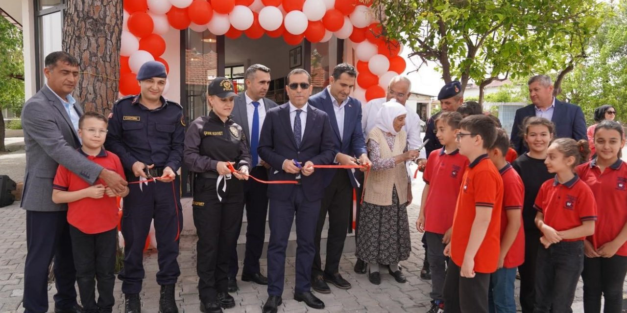 Ortaca’da Şehit Asteğmen Tayyar Milat kütüphanesi açıldı