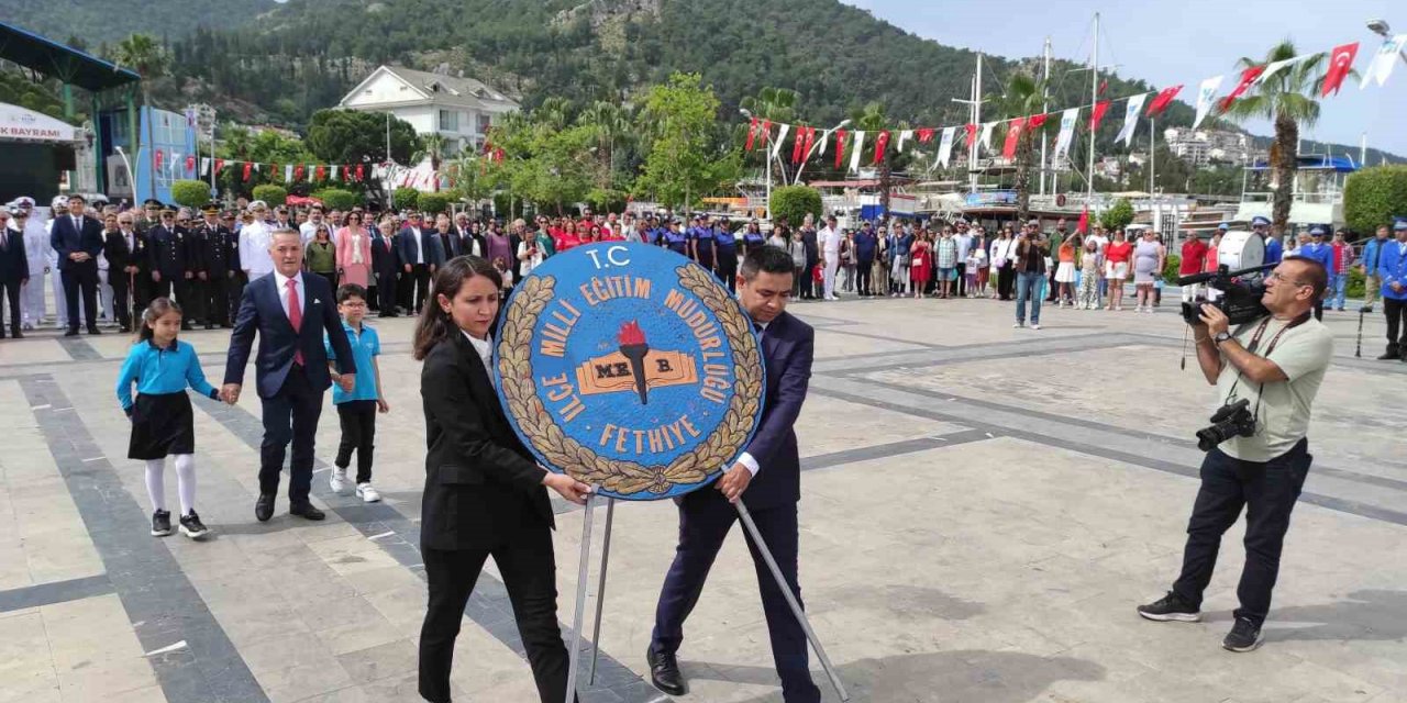 Fethiye’de 23 Nisan coşkusu