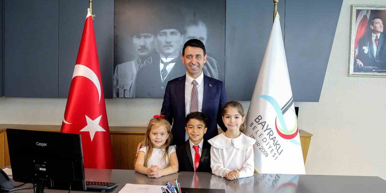 Bayraklı’da minik başkanlar icraatlarını açıkladı