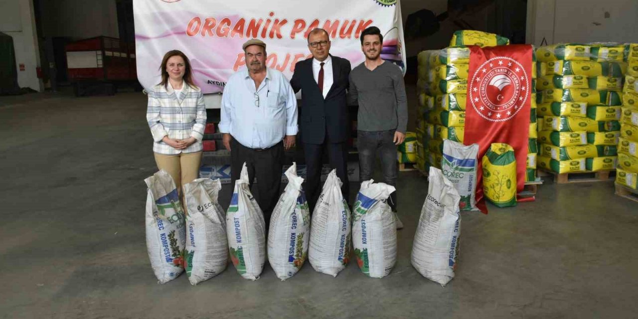 Söke’de tohum ve kompost dağıtım töreni yapıldı