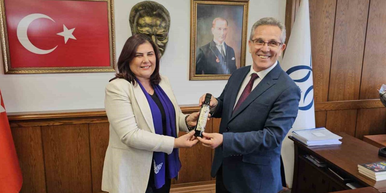 Başkan Tetik, Çerçioğlu’nu makamında ağırladı