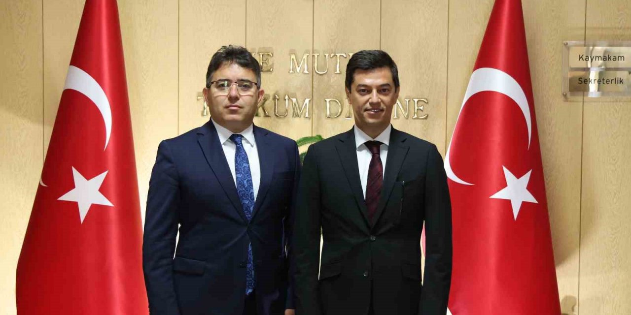 Kaymakam Kaya, Başkan Ünlü’yü ağırladı