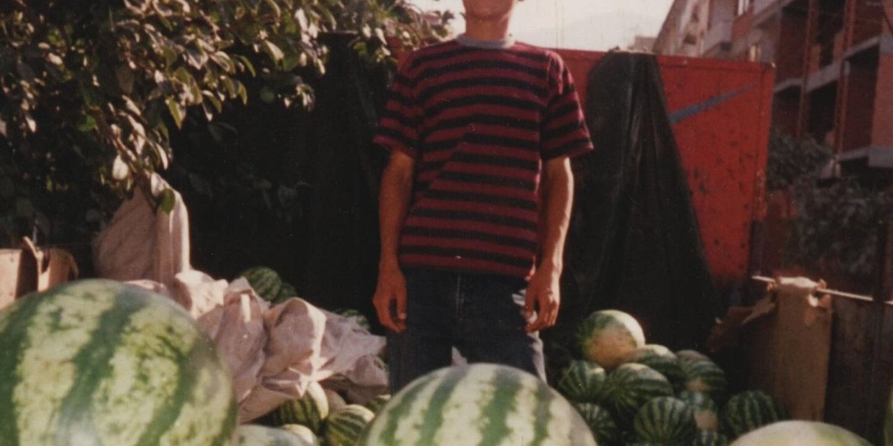 Hal esnafından Başkan Çavuşoğlu’na karpuz sürprizi