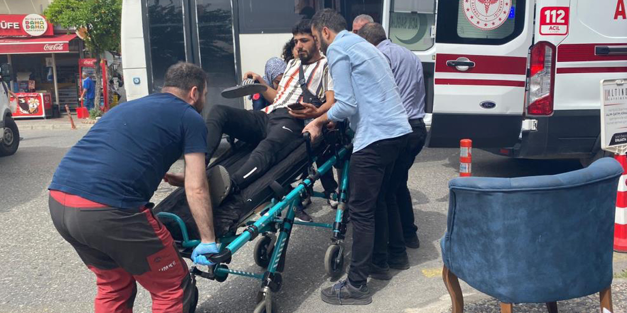 Aynı yolda yine kaza: 1 yaralı