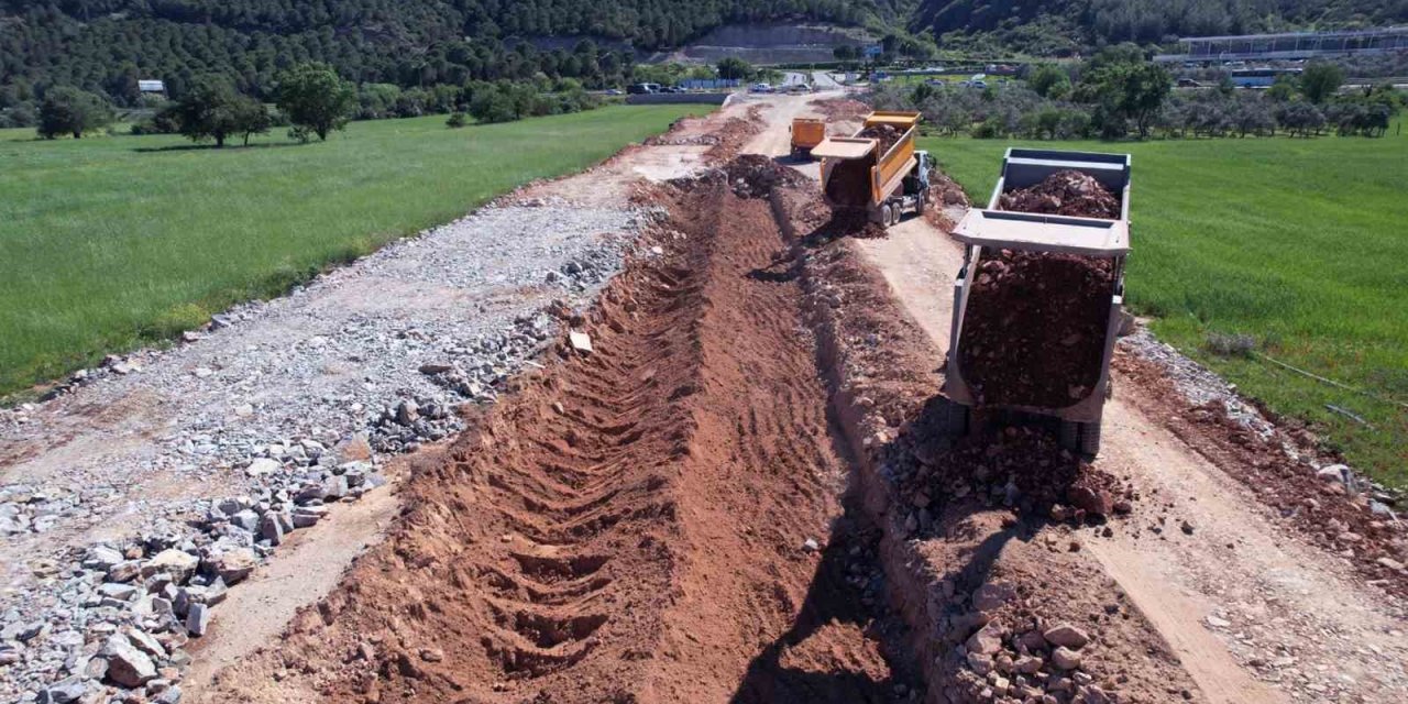 Otogar yolunda ikinci etap çalışmaları devam ediyor