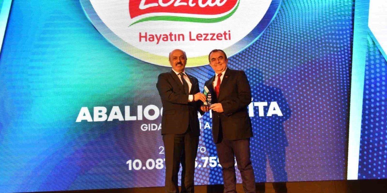 Anadolu’nun en büyük firmaları listesinde 34. olan Lezita’ya ödül