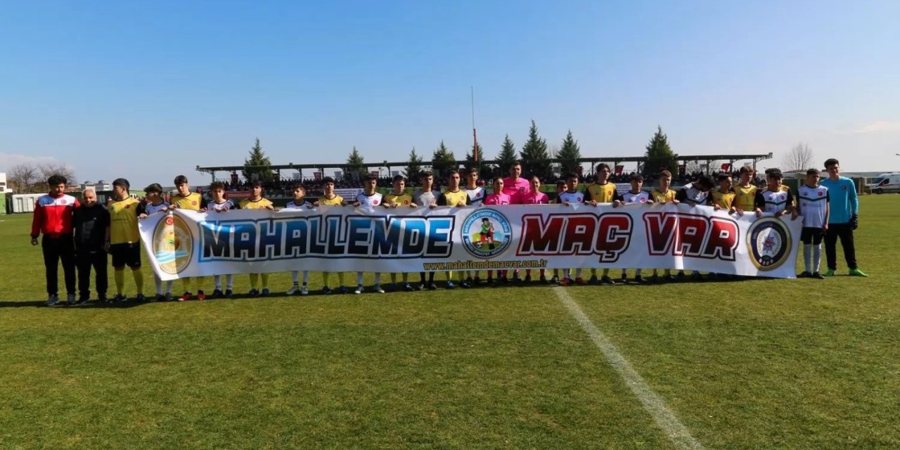 Mahallemde Maç Var projesinde çeyrek final heyecanı başlıyor