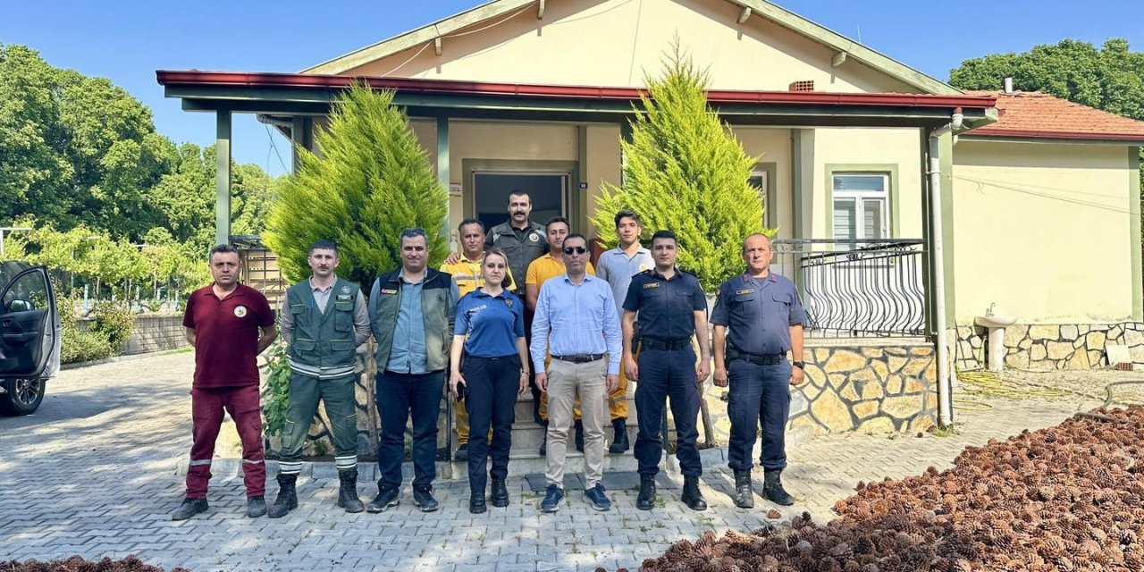 Yangın ilk müdahale ekip binası törenle açıldı