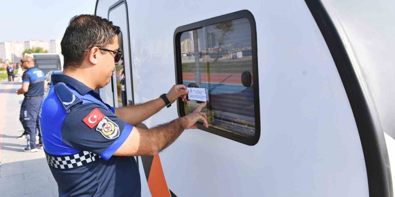 İzmir Büyükşehir Belediyesinden karavan işgaline önlem