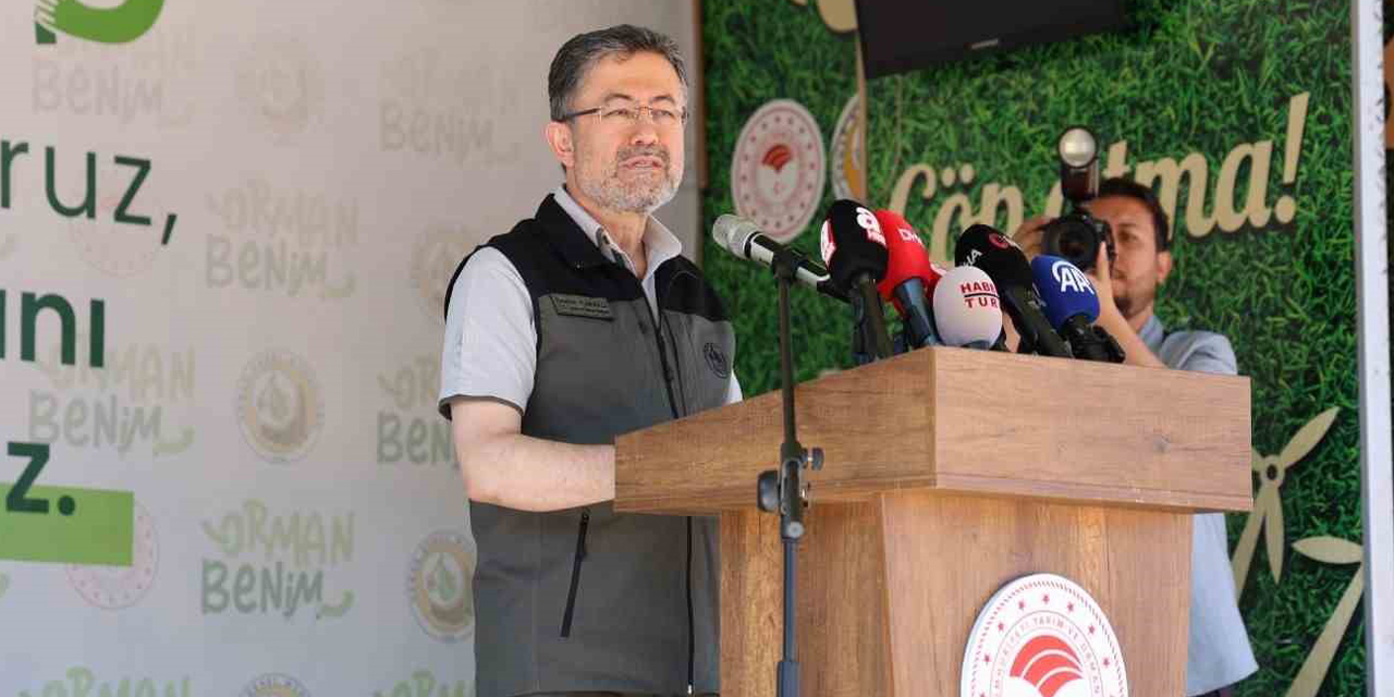 Tarım ve Orman Bakanı Yumaklı: "Her 10 orman yangınından 9’u insan kaynaklıdır"