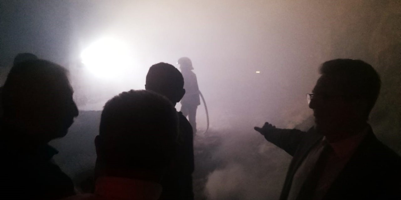 Nazilli Belediyesi, yangın söndürme çalışmalarına destek verdi