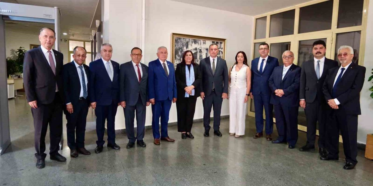 Başkan Çerçioğlu, borsadan gelen heyeti ağırladı