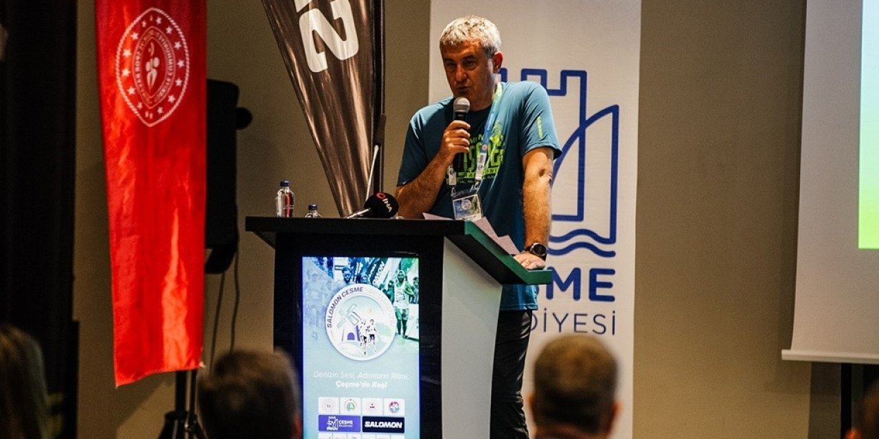 Çeşme Yarı Maratonu’nun basın toplantısı yapıldı