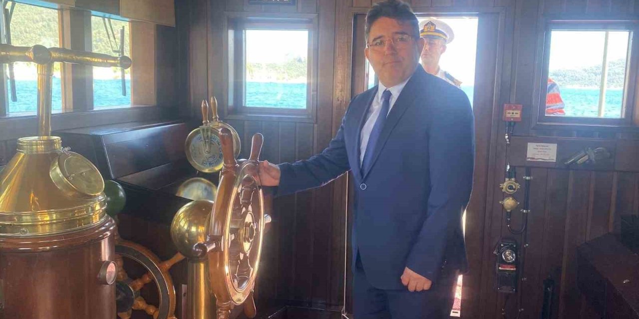 TCG Nusret Müze Gemisi Marmaris’te ziyarete açıldı