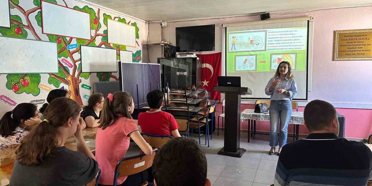 Nazilli’de özel eğitim öğrencileri diyabete karşı bilgilendirildi