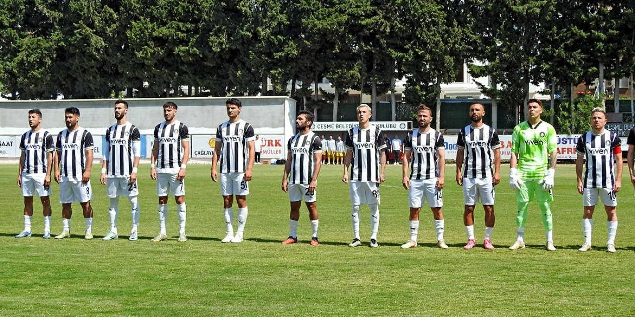 Çeşme Belediyespor deplasmanda 2-1 mağlup